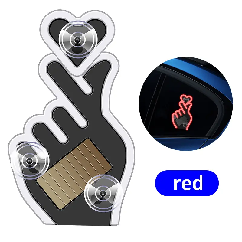 Heart Hand Light - Red
