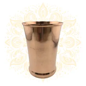 Copper Drinking Glass 4.5" - Plain