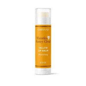Manuka Honey Cloud Beef tallow Balm, honey lip balm , tallow lip balm