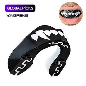 Professional Boxing Mouth Guard, 1 Count Breathable MMA Mouth Guard, Sports Mouth Protector for Boxing, Football, Hockey, Martial Arts, Mouthguards