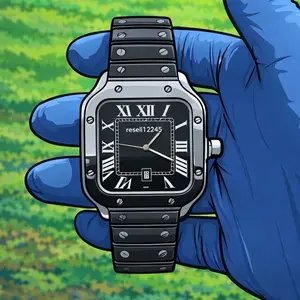 C LOGO 100 Watch - Stainless Steel Case, diff color Dials, Roman Numerals, 40mm, Analog, Luxury Timepiece