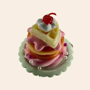 The SnapBliss Waffle Cake Charm, Fun Clip-On Charms for SnapBliss Cup Bracelets, Personalize Your Tumbler (or Any Drinkware) with Unique, Trendy, Interchangeable Accessories and Charms. ideal holiday gift