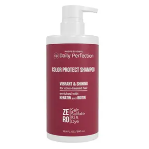 (dp) Color Protect Shampoo – Maintain & Enhance Color-Treated Hair – Clean, Salon-Grade Formula with Biotin + Keratin