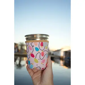 Merry & Bright Iced Coffee Drink Sleeve