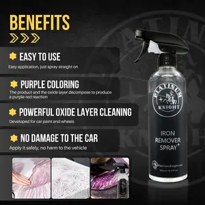 Platinum Knight Car Rim Iron Rust Remover Spray
