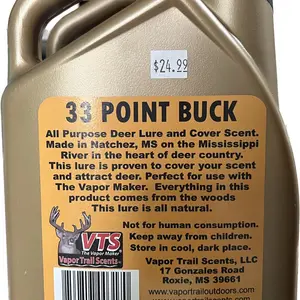 33 Point Buck Cover Scent 32 oz
