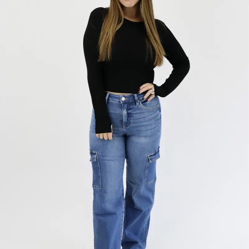 The Everyday Wide Leg Tummy Control Jean