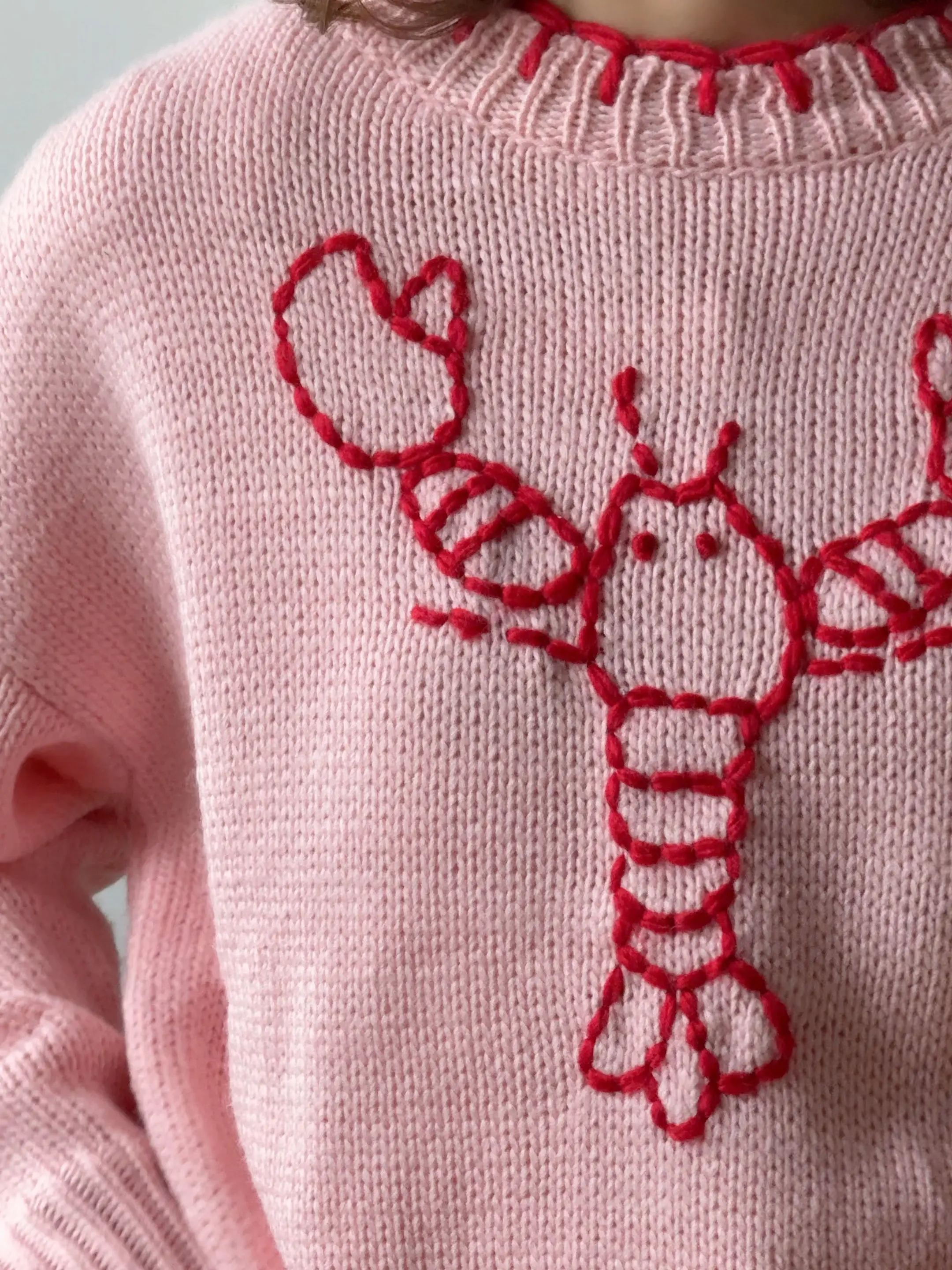 Knit Lobster Sweater Knit Lobster Sweater