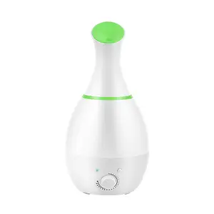 Ultrasonic Large Mist Aroma Humidifier - Quiet Operation, Compact Small Footprint Home Appliance for Bedroom, Office Desktop