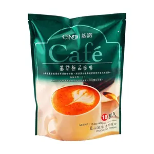 GINO Blue Mountain Flavor Instant Coffee - Premium Taiwanese Blend, 18 Sachets (432g)