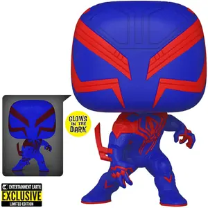 Funko Pop! Spider-Man 2099 Glow-in-the-Dark #1267 Entertainment Earth