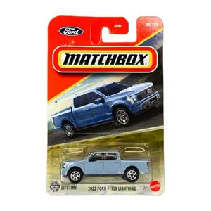 Matchbox 2022 Ford F-150 Lightning Light Blue 38/125 Diecast Car