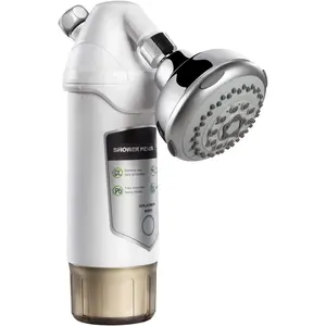 Shower Filter 720-Plus with replaceable cartridges, shower  filter with Double Filters, remove 99% chlorine (Shower Filter w/)