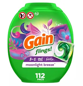 Breeze HE Compatible Liquid Laundry Detergent Soap Pacs