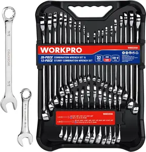 [LIMITED TIME DEAL], 32-Piece SAE & Metric Combination Wrenches Set