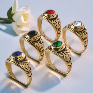 Men’s Engagement Ring – Geometric Nautical Style Band | Gift for Weddings, Valentine’s Day, Father’s Day