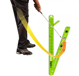 Medicus Golf Training Aid Swing Trainer Vision Track Pro Golf Accuracy Guide in Green