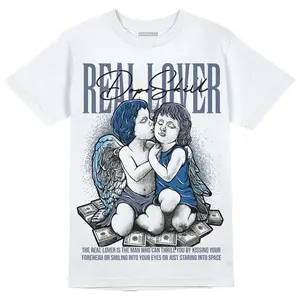 DopeSkill Graphic Tees Diffused Blue 11s Streetwear Unisex Cool T-Shirt Sneaker Colour Matching Real Lover Graphic