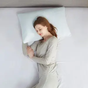 Sleep Philosophy Rayon from Bamboo Shredded Memory Foam Pillow, Queen, King, Body Pillow, Ivory