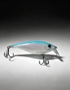Floating Crankbait Hard Fishing Lures , Internal Rattle, Shallow-Diving Bait for Largemouth Bass Freshwater Lake Fishing