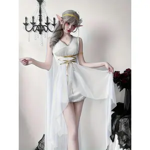 Greek Muse Medieval Dress - Greek/Roman/Egyptian/Elf/Athena Costume with - & Elegant Historical Outfit for Renaissance Fairs, Themed Parties, - Dress Up Role Play Apparel