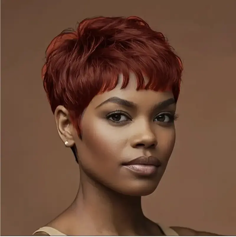 A-Line Pixie Cut Synthetic Wig Chi Synthetic Wig by It main image 3