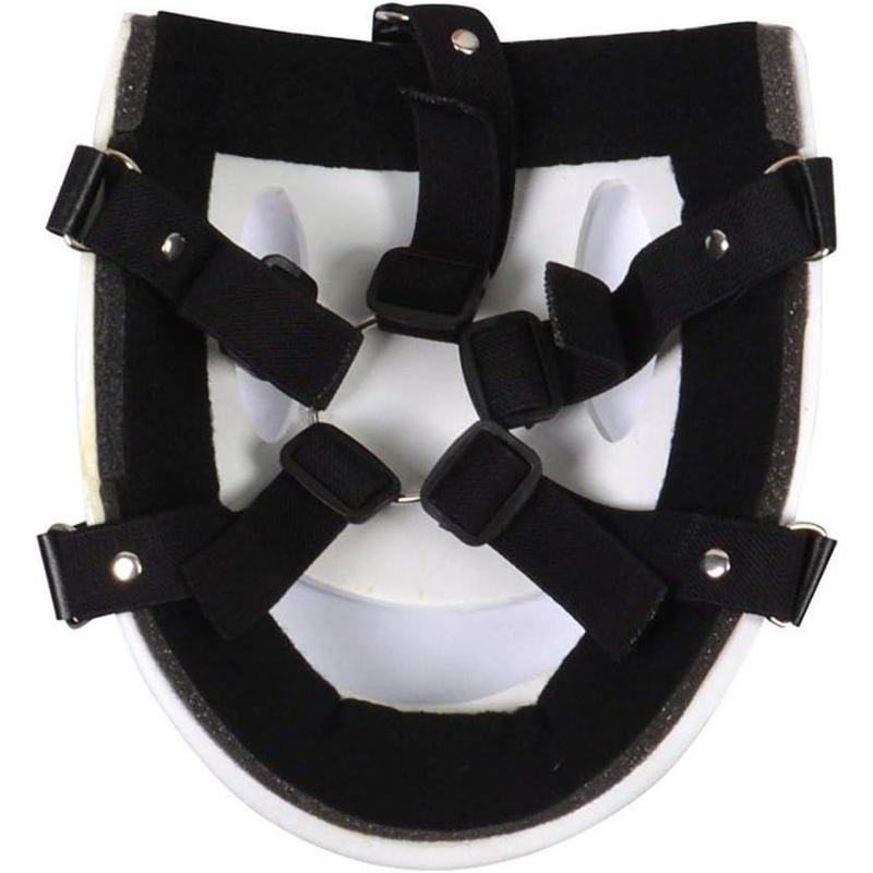 High-Rise Invasion Cosplay Mask Sniper Mask Tenkuu Shinpan Mask White Smile Resin Mask for Halloween Cosplay Props Gift Creepy Spooky