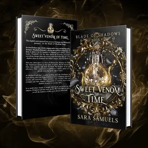 Sweet Venom of Time (Blade of Shadows Book 6) Signed Hardback Copy