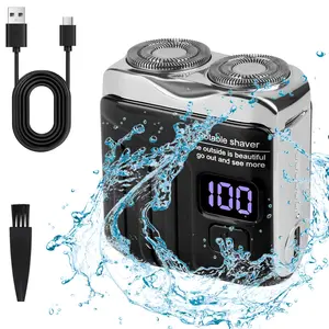 2026 Best Gifts for Men's Favorite Mini Electric Shaver Portable Waterproof 9000 RPM Motor Wet Dry Shaving Travel Companion