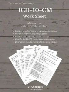 ICD-10-CM Practice Worksheet