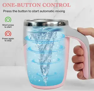 Self Stirring Mug,Rechargeable automatic magnetic Self Stirring Mug