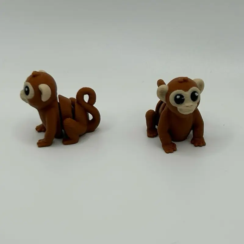 Mini Monkey Fidget – Adorable, Portable, and Fun!   - Stress Relief, perfect for Playtime Fun and Relaxation! Adorable desk accessories, party favors or collectibles!