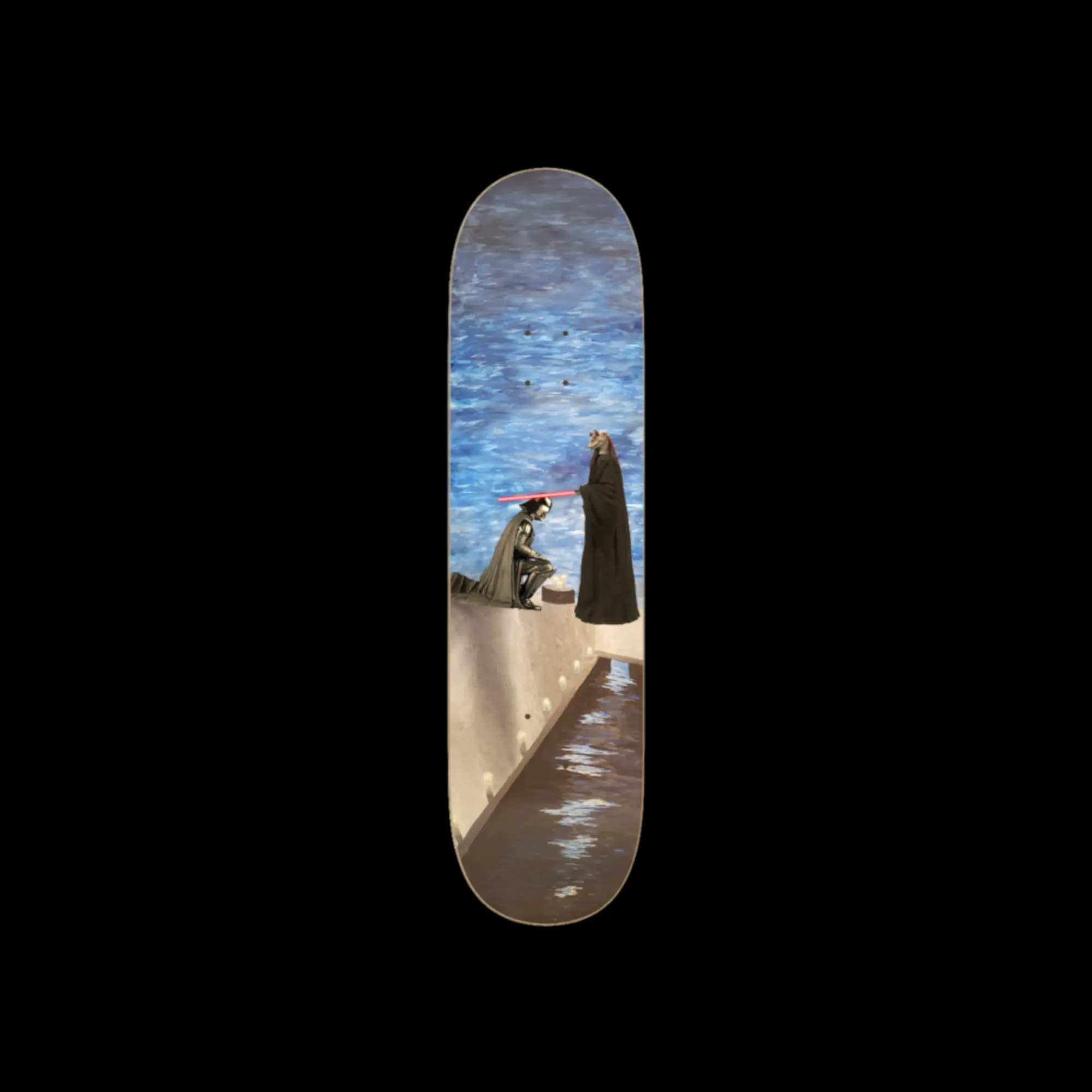 Darth JarJar Binks Skateboard Deck