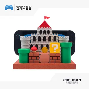 Switch 2 Dock Gaming Voxel Realm Premium Set