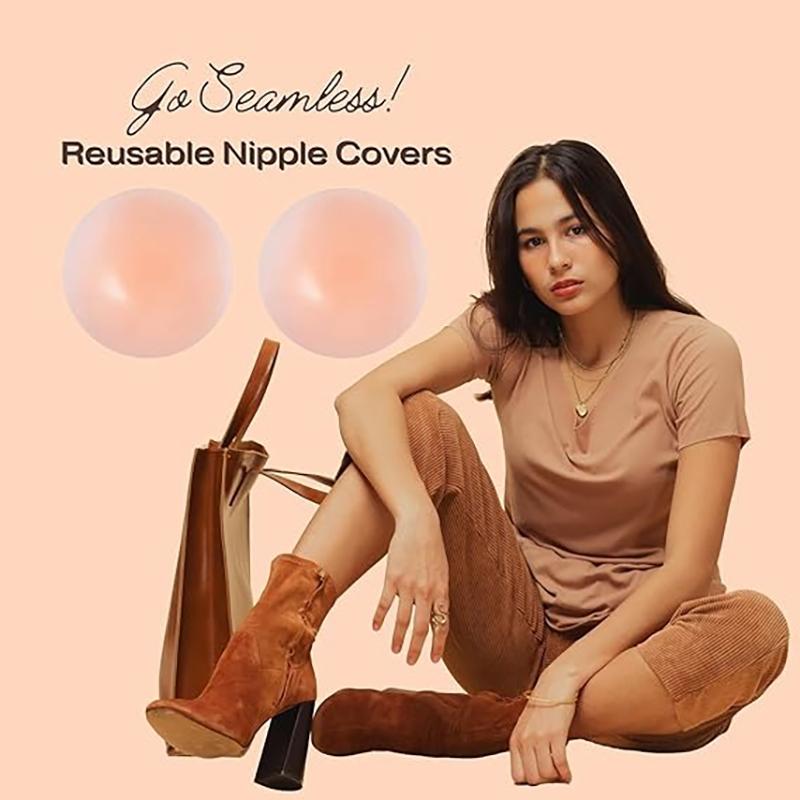 4pc Nipple Covers, Waterproof & Anti-Chafing for Swimming