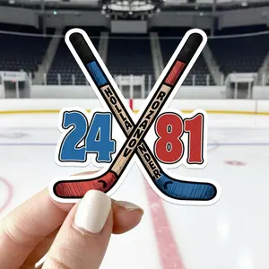 Heated Rivalry Rozanov Hollander Hockey Vinyl Sticker, Boy Aquarium Hockey Romance Sticker, Funny Booktok Sticker Gift for Hockey Lover
