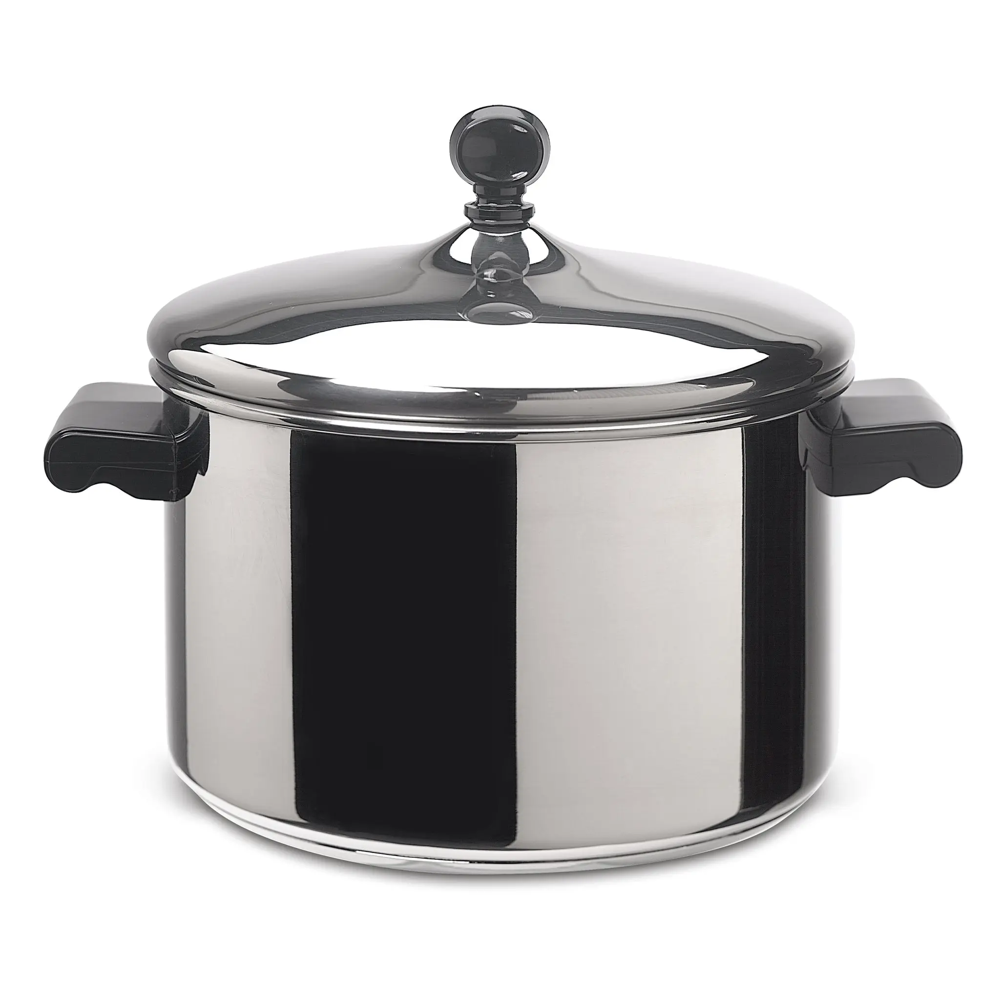 Classic Series 4-Qt Stainless Steel Saucepan with Lid - Durable Cookware Pots for Family Meals, Creamy Soups - Dishwasher Safe for Easy Cooking
