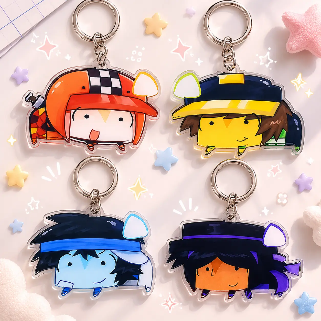 Roblox ARG Keychains - Cute, Durable, And Perfect For Bags, Keys, Or Gifts. Great For Daily Use Or As Thoughtful Little Gifts For Your Friends And Yourself.
