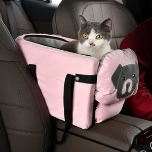 Car Pet Bed Dog Crate, Pet Car Mat, Suitable for Pet Beds in Cars, Available in 5 Colors, Suitable for Small to Medium Dogs and Cats