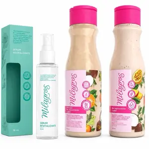 Revitalizante Haircare Kit - 55ml Hydrating Repair Serum, 450ml Gentle Moisture Bio-Polarizador Shampoo, 3-Piece Hair Treatment Set