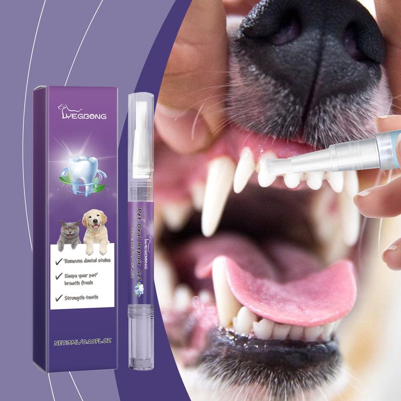 Pet Oral Care Gel - Pet Oral Cleaning, Tooth Stain Removal, Yellow Tooth Whitening, Daily Care Gellitter pellets, spray, litter tray, litter box, removal