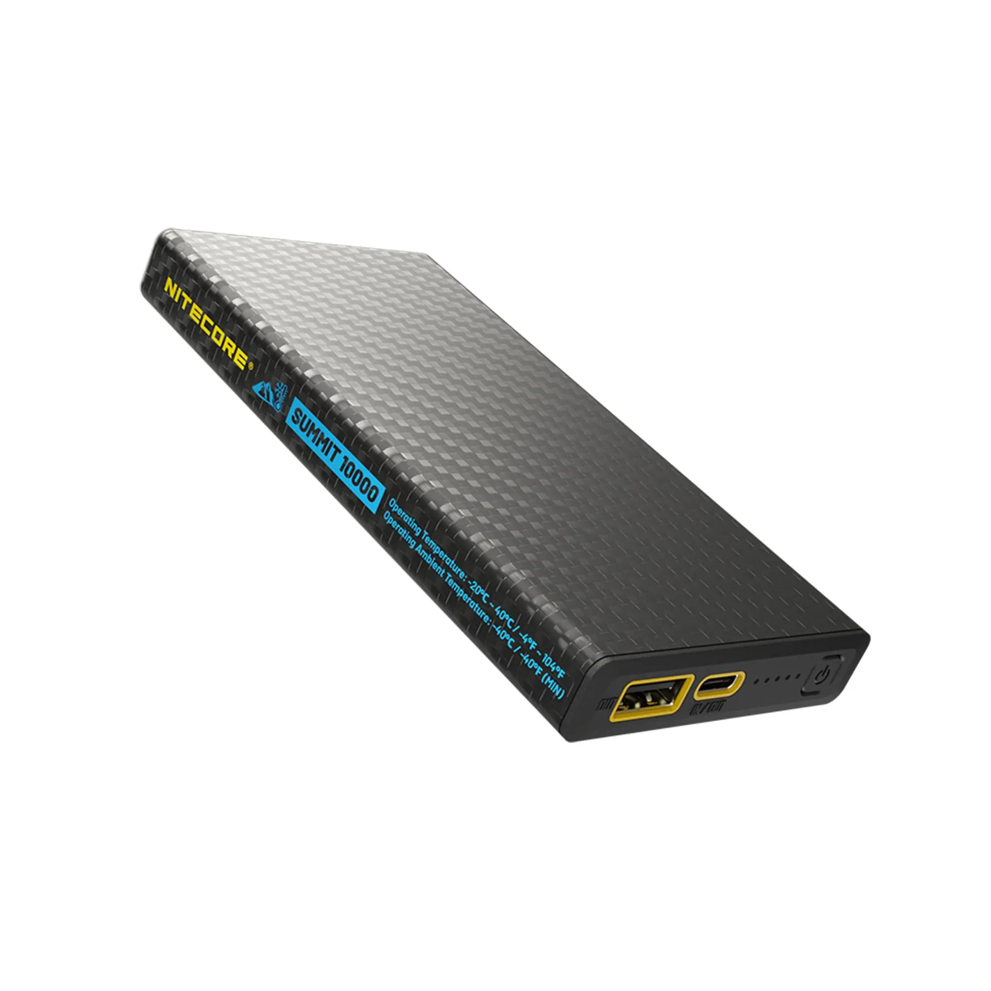 NITECORE Summit 10000 10,000mAh Power Bank for Low Temperatures Durable Cable Bluetooth Electronic
