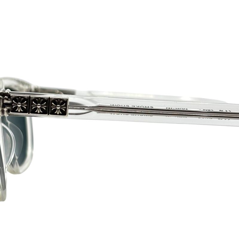 Pre-owned Chrome Hearts Smokeshow Sunglasses Clear Frame Lightly Worn