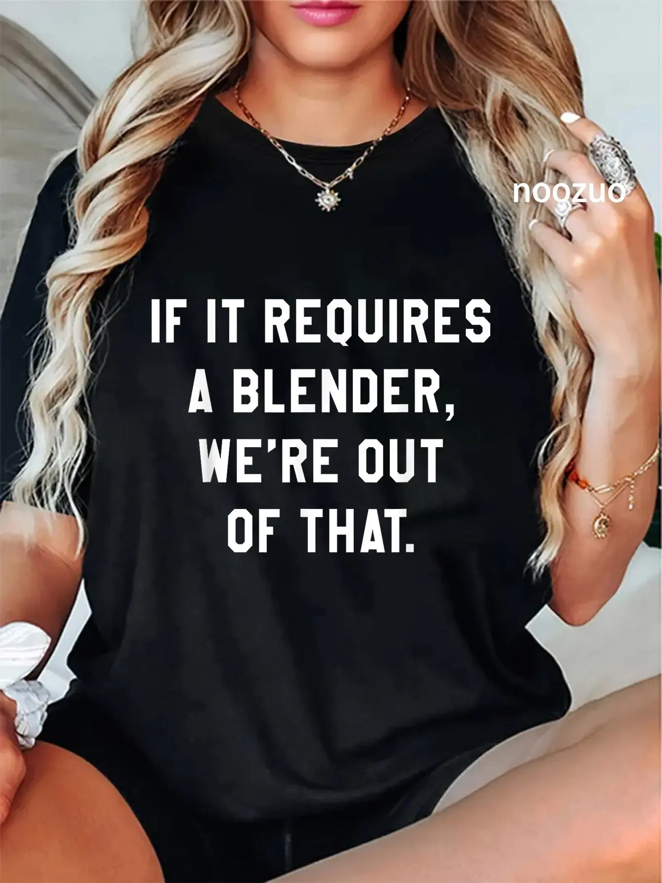 Women's Graphic T-Shirt, Sarcastic Vintage-Style Streetwear in 100% Cotton with Short Sleeves and a Round Neck for Everyday Wear, Shortsleeve, Tshirt, Graphic Print, Casual, Distressed Look, Clothes, No, Wide Range Of Sizes