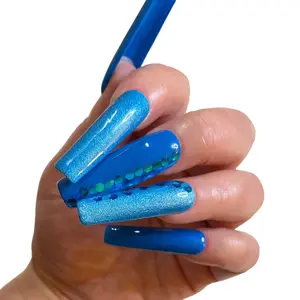 GEL-X Soft Gel Tips Full Coverage Square Tips