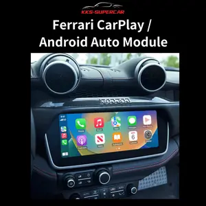 Ferrari CarPlay & Android Auto Module – Compatible with 458, F8, F12 Berlinetta, 812 GTS, 488, GTC4 Lusso, California T, and More