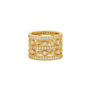 Signature Classic Marquise Eternity 5-Stack