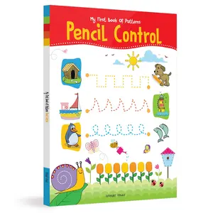 My First Book of Patterns: Pencil Control -- Wonder House Books - Paperback