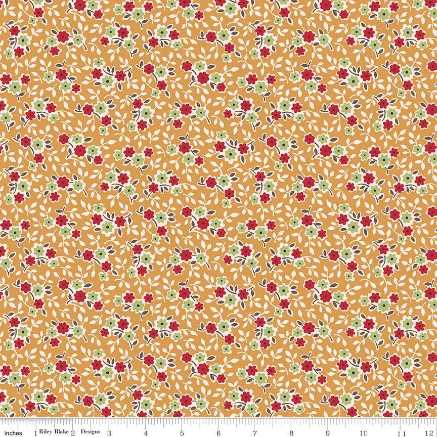 Fabric Riley Blake Cider Cherish Gentler Times by the Quarter Yard C16473-CIDER