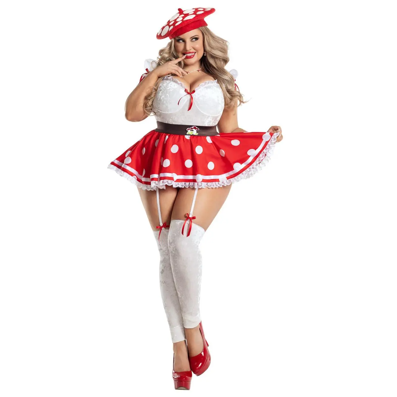 Plus Size Mushroom Cutie Costume